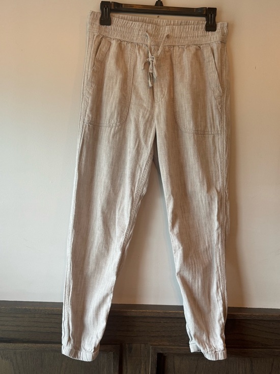 GAP Pants - GAP Women's Light Gray 100% cotton  Drawstring Joggers S